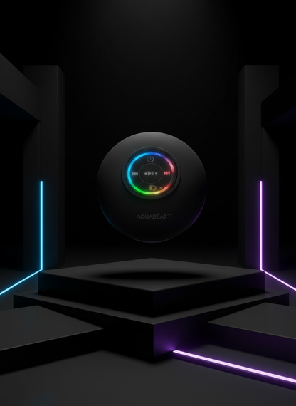 AQUABEAT™ – Wodoodporny Głośnik Bluetooth do Prysznica, Basenu i Pleneru